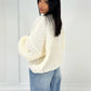 Pullover mit Herz-Muster - NAHA