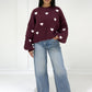 Pullover mit Herz-Muster - NAHA
