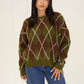 Pullover mit Karomuster - NAHA