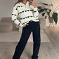 Pullover mit Reißverschluss - NAHA