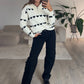 Pullover mit Reißverschluss - NAHA