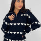 Pullover mit Reißverschluss - NAHA