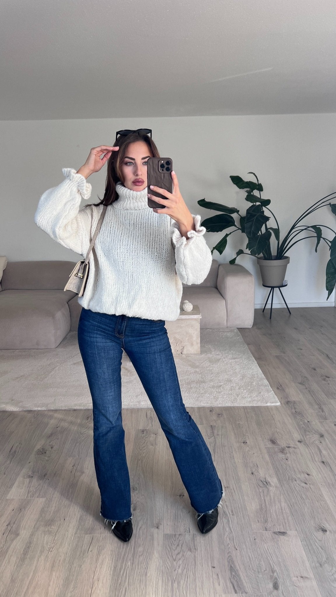 Rollkragen Pullover - NAHA