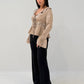 Satinbluse mit Spitze - NAHA