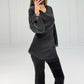 Satinbluse mit Spitze & Bindeband - NAHA
