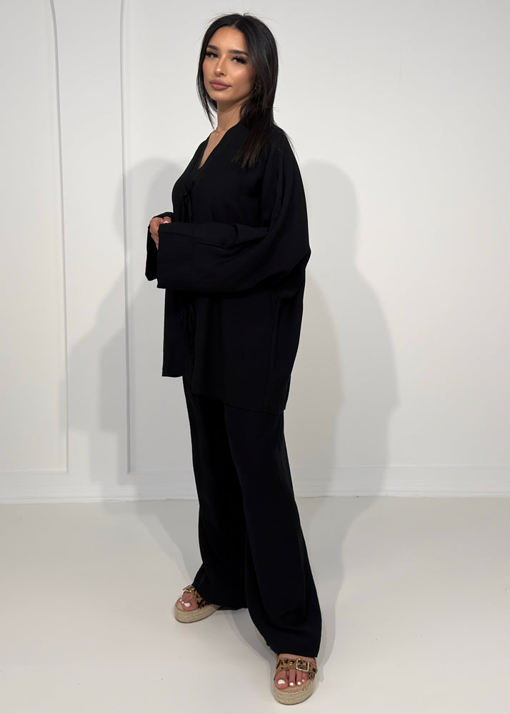 Zweiteiler mit Schleifen