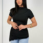 Shirt mit Spitzenabschluss - NAHA