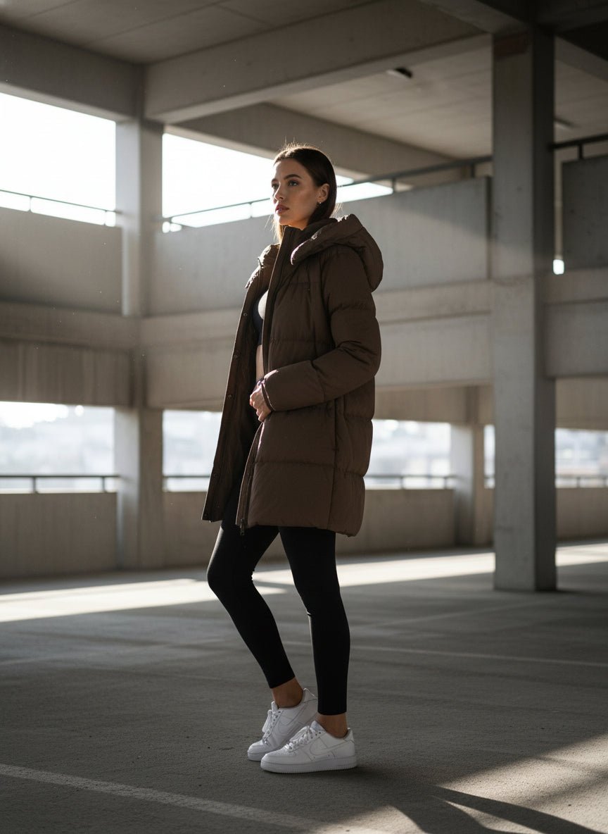Steppjacke mit Kapuze - NAHA