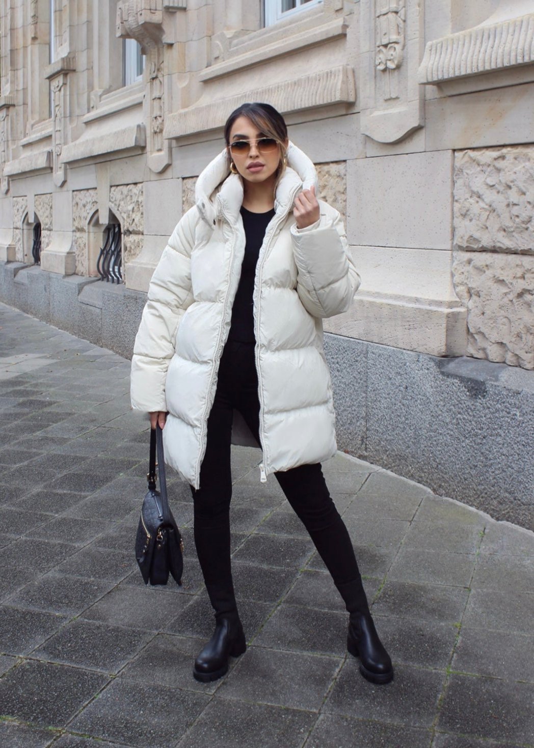 Steppjacke mit Kapuze - NAHA