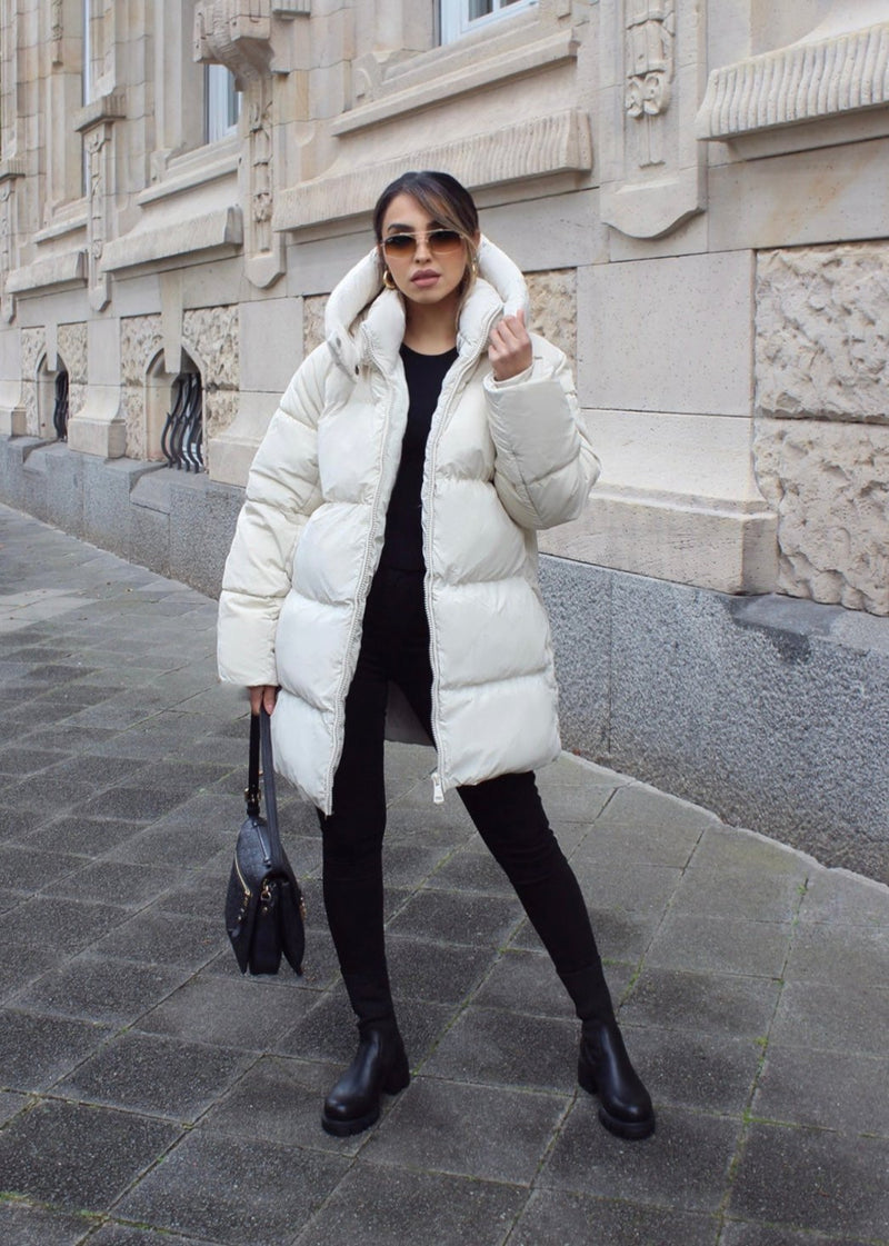 Steppjacke mit Kapuze - NAHA