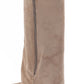 Stiefel in Wildlederoptik mit Zierschnalle - NAHA