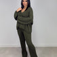 Strick-Set aus Cardigan und Hose - NAHA