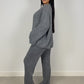 Strick-Set aus Cardigan und Hose - NAHA
