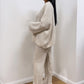 Strick-Set aus Cardigan und Hose - NAHA
