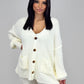 Strick-Set aus Cardigan und Hose - NAHA