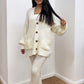 Strick-Set aus Cardigan und Hose - NAHA