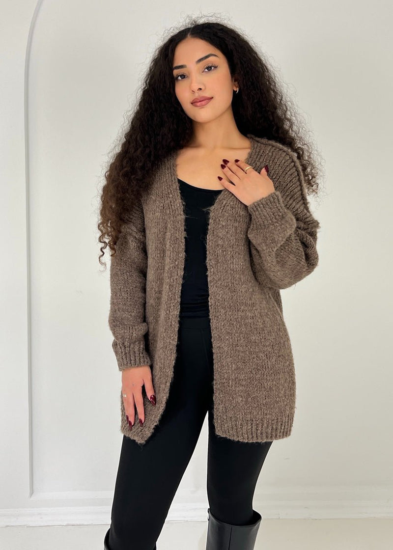 Strickcardigan mit softer Struktur - NAHA