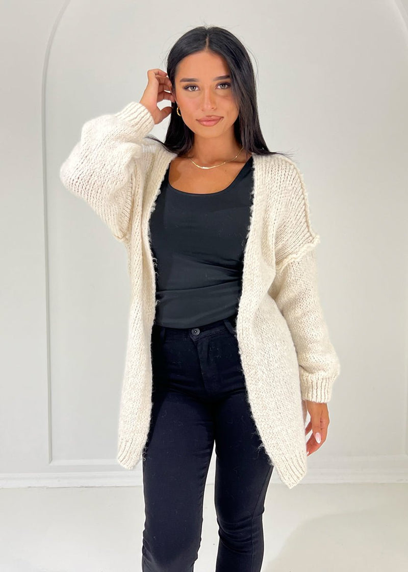 Strickcardigan mit softer Struktur - NAHA