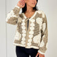 Strickjacke mit Häkelmuster - NAHA