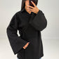 Wickeljacke mit Bindeband