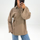 Wickeljacke mit Bindeband