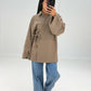 Wickeljacke mit Bindeband