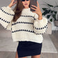 Strickpullover mit Strukturmuster - NAHA