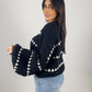 Strickpullover mit Strukturmuster - NAHA