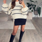 Strickpullover mit Strukturmuster - NAHA