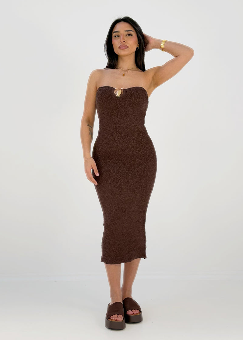 Trägerloses Kleid