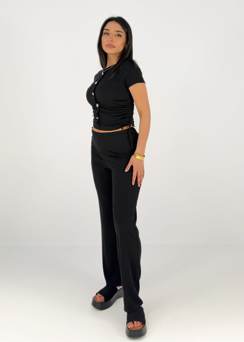 2-teiliges Set mit Raffung