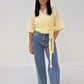 Wickelbluse aus Musselin - NAHA