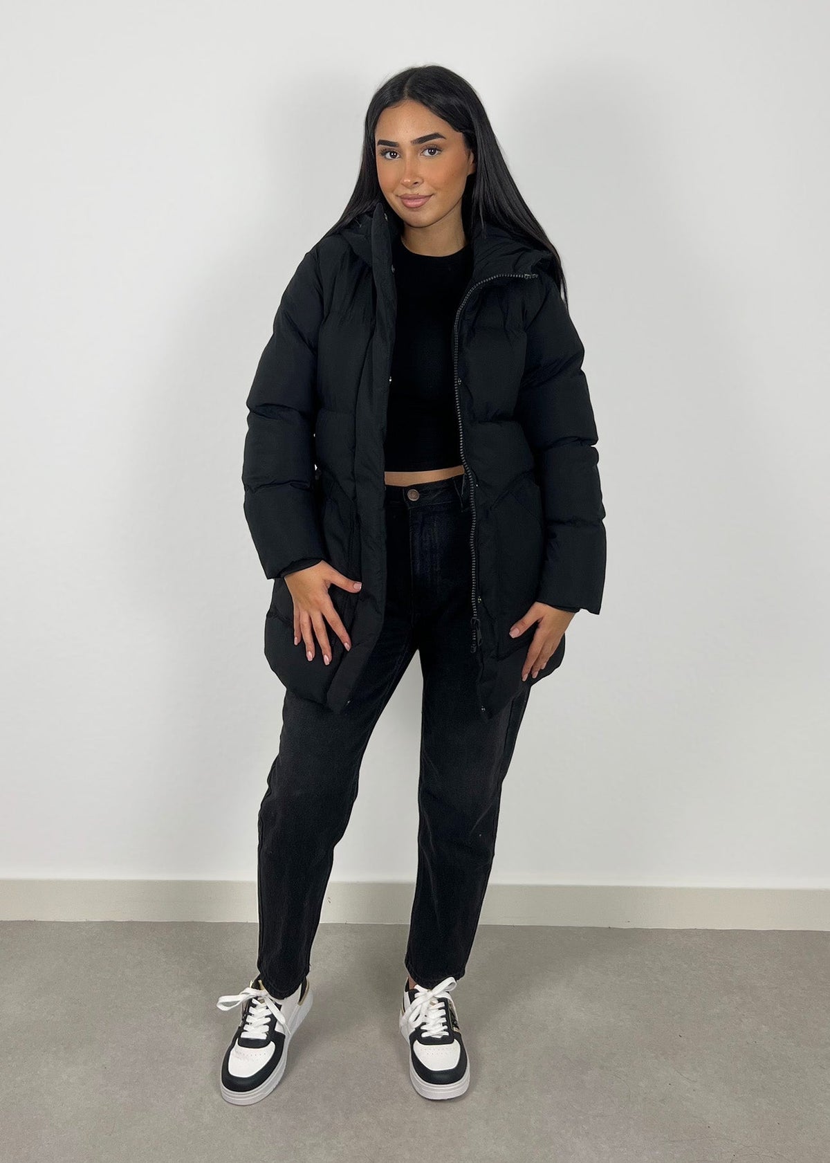 Winterjacke mit Kapuze - NAHA