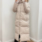 Winterparka mit Kapuze aus Kunstfell - NAHA