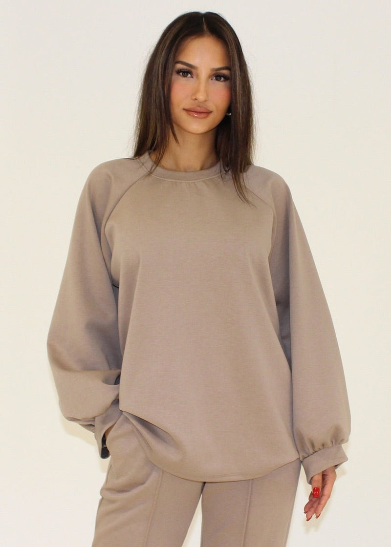 Zweiteiler mit weitem Oberteil & Hose - NAHA